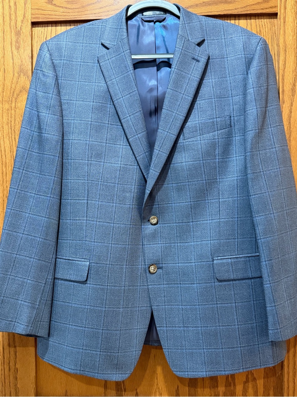 Lauren Ralph Lauren Blue Windowpane Sport Coat
